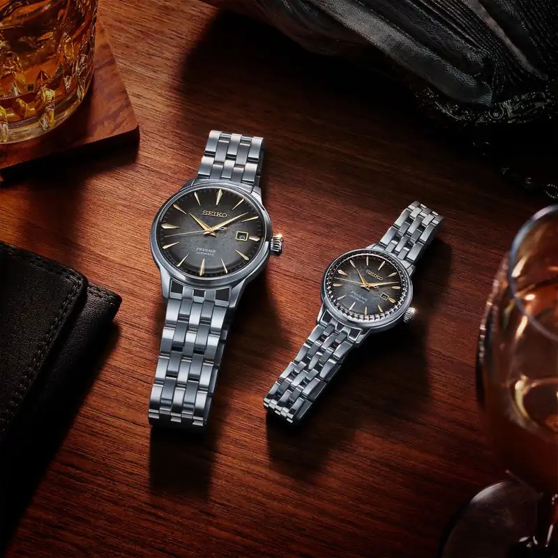 Seiko Armbanduhren SRPK93J1 und SRE015J1